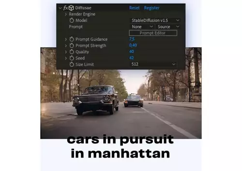 Diffusae - Stable Diffusion als KI-Plugin für Adobe After Effects