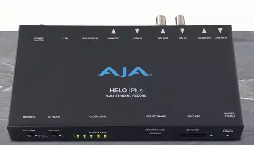 AJA HELO Plus