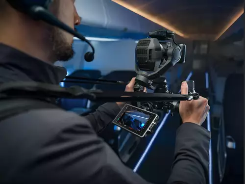 Ronin 4D Flex with Ronin 4D Dual Handle and Monitor.