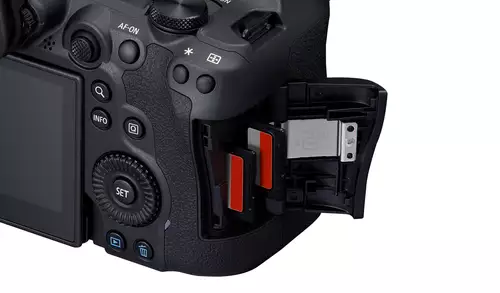 Canon EOS R6 Mark II mit 40 B/s Fotofunktion, False Color, 24,2 MP 6K Oversampling Sensor, 6K RAW (extern) uvm.