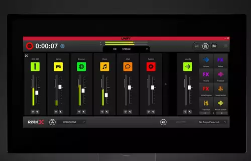 The Rde X Unify mixing interface 