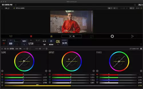 RED Control Pro App - erweiterte Bedienung von V-RAPTOR und KOMODO für 500 Dollar
