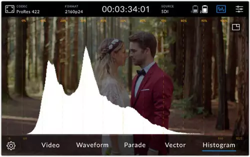 Blackmagic Video Assist 3.8 Update mit verbessertem RGB-Histogramm