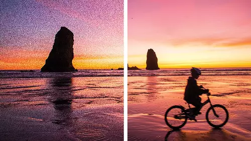 Adobe Premiere Elements 2023 - Noise reduction feature.