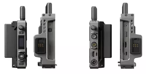 DJI Transmission Transmitter and Radio Monitor Receiver Interfaces