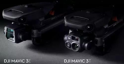 DJI Mavic 3E und 3T Kamerasysteme 