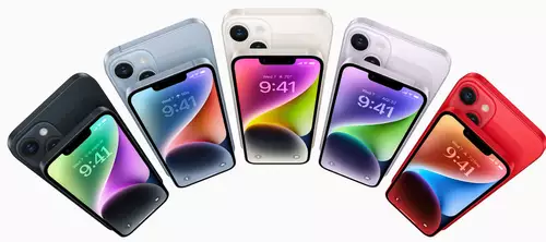 iPhone 14 und iPhone 14 Plus Farbvarianten 