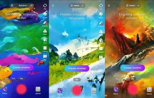 TikTok images by default prompt 
