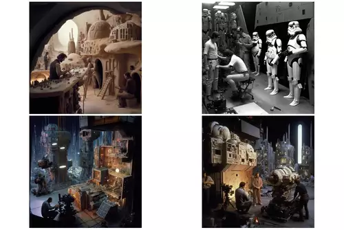 Am Fake Set von Star Wars