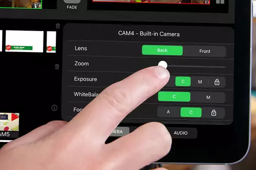 Roland AeroCaster VRC-01: Drahtloser Live-Streaming Mixer für bis zu vier Smartphones