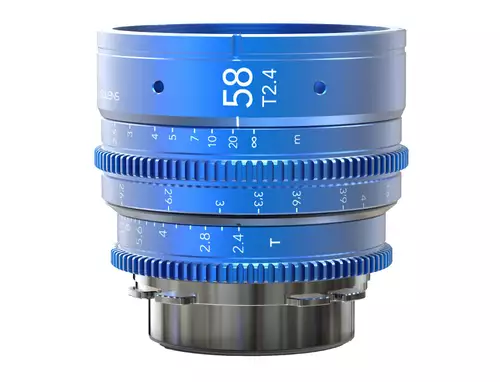 ISCOspherical Mini Cine Prime 58mm/T2.4 von DuLens 