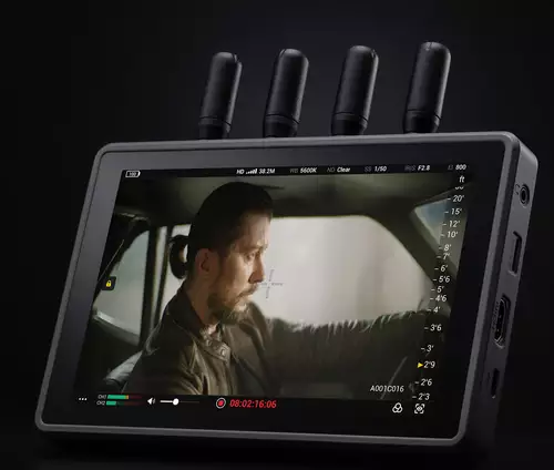 DJI Ronin 4D mit mehreren Funkmonitoren 