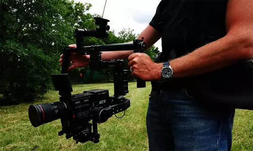 RED RAVEN im Easyrig Vario 5