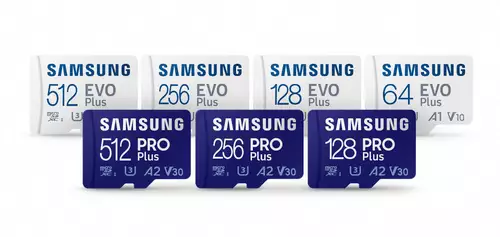 Samsung: Neue Pro Plus und Evo Plus microSD/SD-Karten mit bis zu 160 MB/s