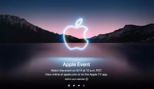 Apple Event Ankndigung 