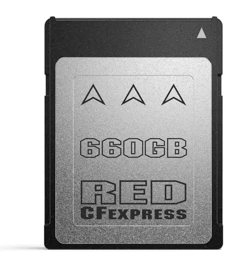 RED CFexpress card