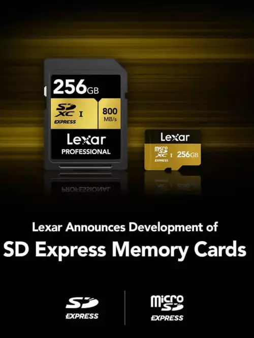 Lexar SD/microSD Express cards