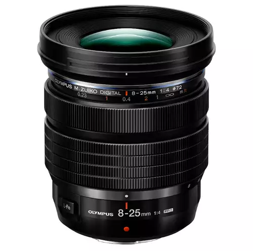 M.Zuiko Digital ED 8-25 mm F4.0 PRO for MFT