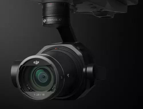 DJIs Zenmuse X7 Gimbal-Kamera 