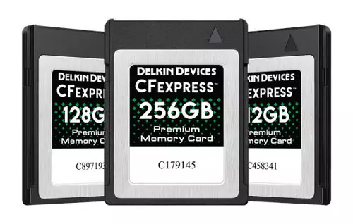 New Delkin Black CFexpress cards