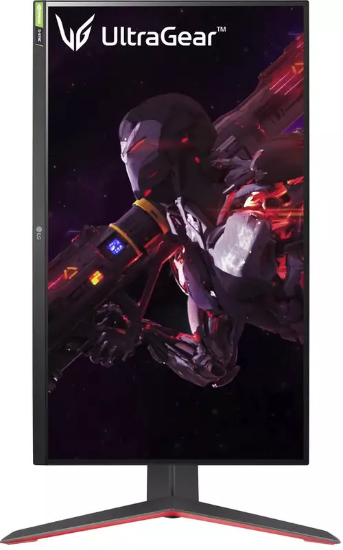 LG 27GP850 in pivot mode