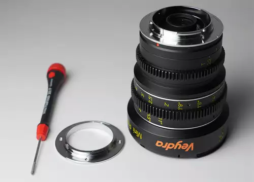 Veydra 35mm T2.2 mit Wechslmount