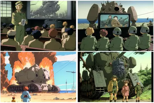 Studio Ghibli Mech Wars