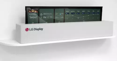 Einrollbarer LG OLED 65" TV 