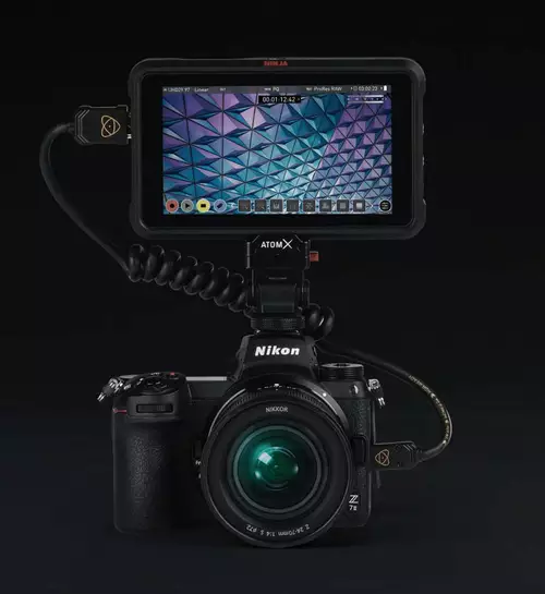 Nikon Z7 II mit Atomos Ninja V 