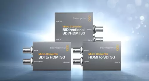 New Blackmagic Design Micro Converter 3G models