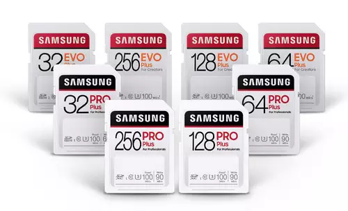 Die neuen Samsung PRO Plus und EVO Plus SDXC-Speicherkarten 