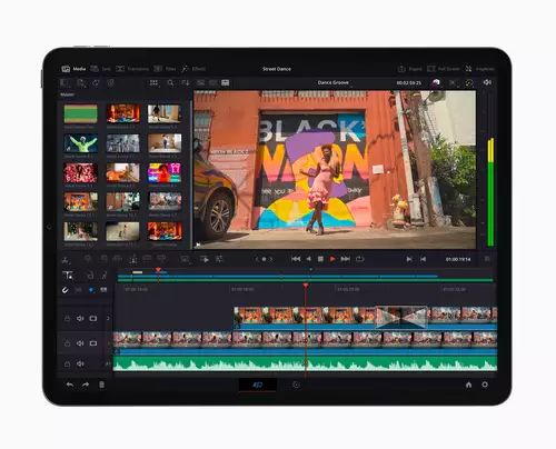 Blackmagic DaVinci Resolve fr iPad Pro: Ultramobiler Videoschnitt mit Farbkorrektur : ResolveforiPad