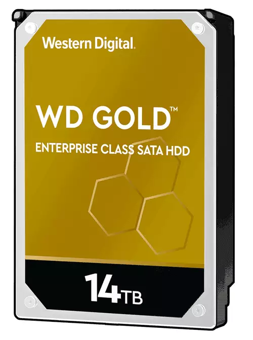 Western Digital WD Gold 14 TB - there are no pictures for the new 18 TB model yet 