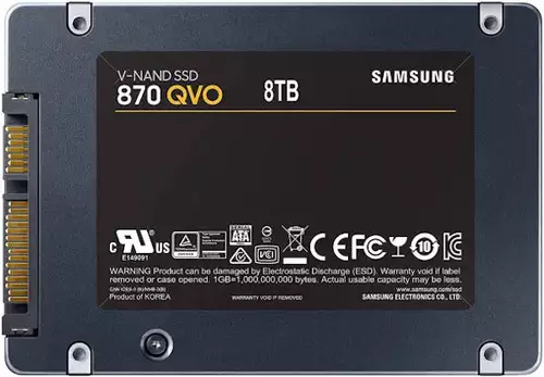 Samsung 870 QVO mit 8 TB 