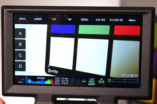 RED SCARLET-W 5K  neue Oberklasse im Sub 20.000 Euro Cine Segment? : FUnktionstastenMonitor