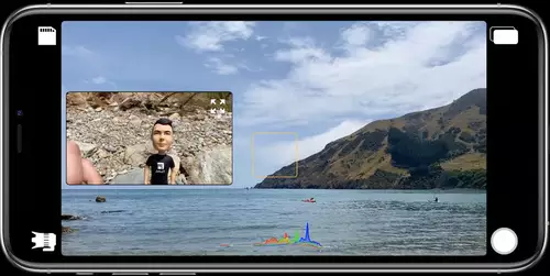 FiLMiC DoubleTake App im Picture-in-Picture Composite Modus 