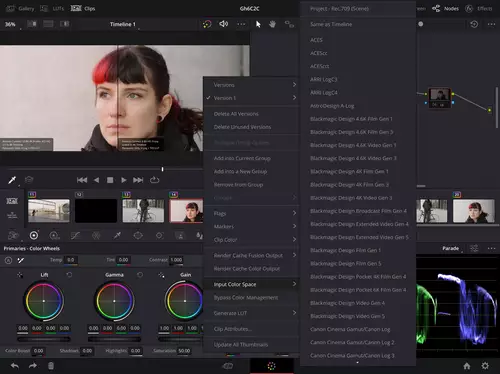 Color Managed Workflows in Resolve for iPad verfügbar