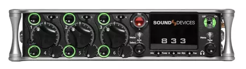 Sound Devices 833 Frontal 