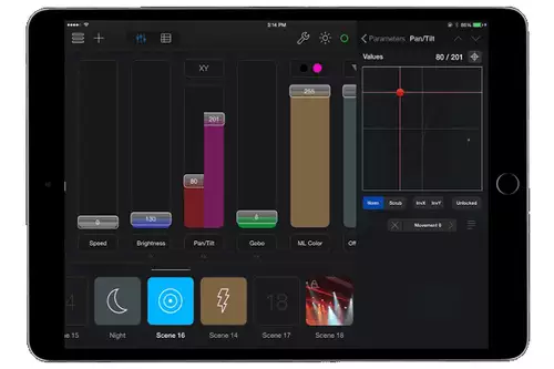 Rotolight TITAN X2 Operation via App