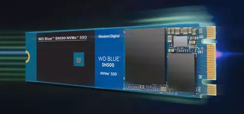 Western Digital Blue SN500 NVMe SSDs 