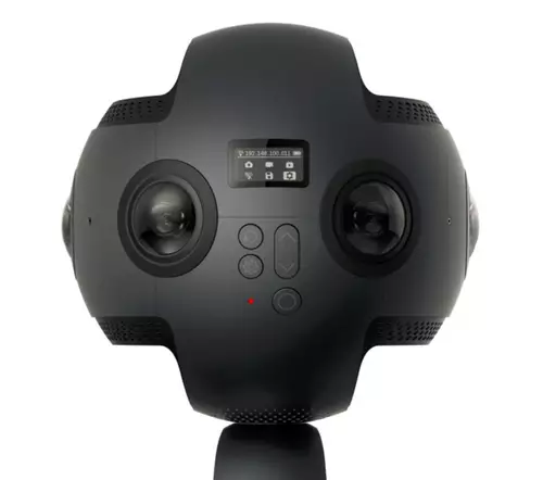 Insta360 Pro - auch eine runde Kamera hat ein Vorne 