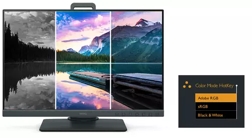 BenQ SW240 Farbmodi