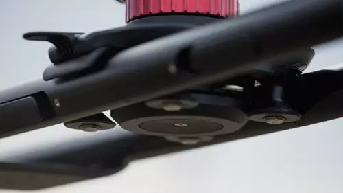 Carriage with flywheel
