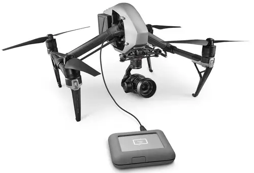 Backup-on-set via LaCie DJI Copilot