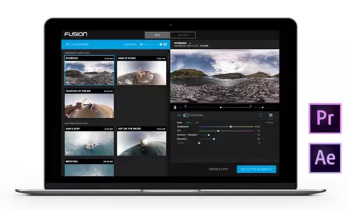 VR Editing Software Fusion Studio 