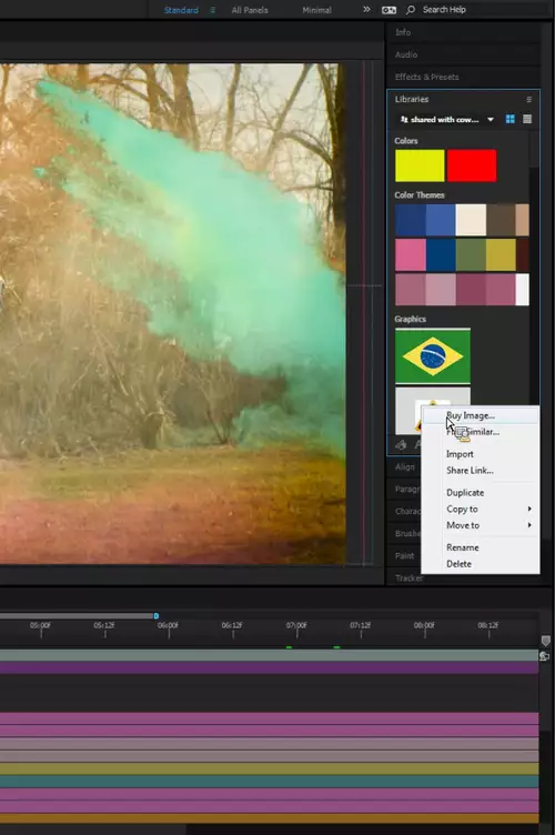 After Effects CC - Stock Buy aus AFX heraus