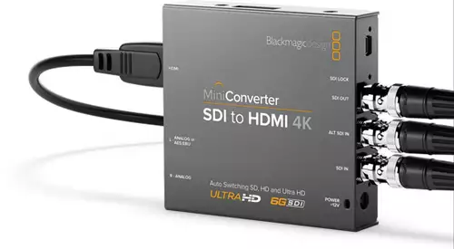 Blackmagic Mini Converter Heavy Duty SDI to HDMI 4K 