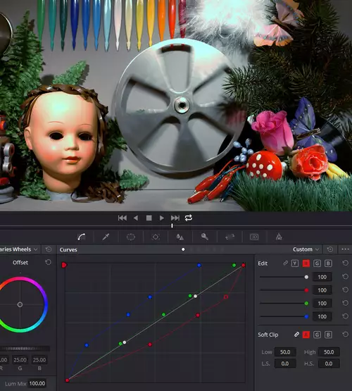 Wo ist der Weißabgleich in DaVinci Resolve? : Bild6