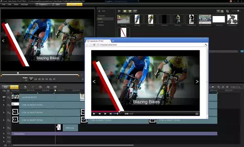 Corel VideoStudio Pro X5 mit HTML 5 
