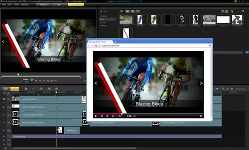 Corel VideoStudio Pro X5 mit HTML 5